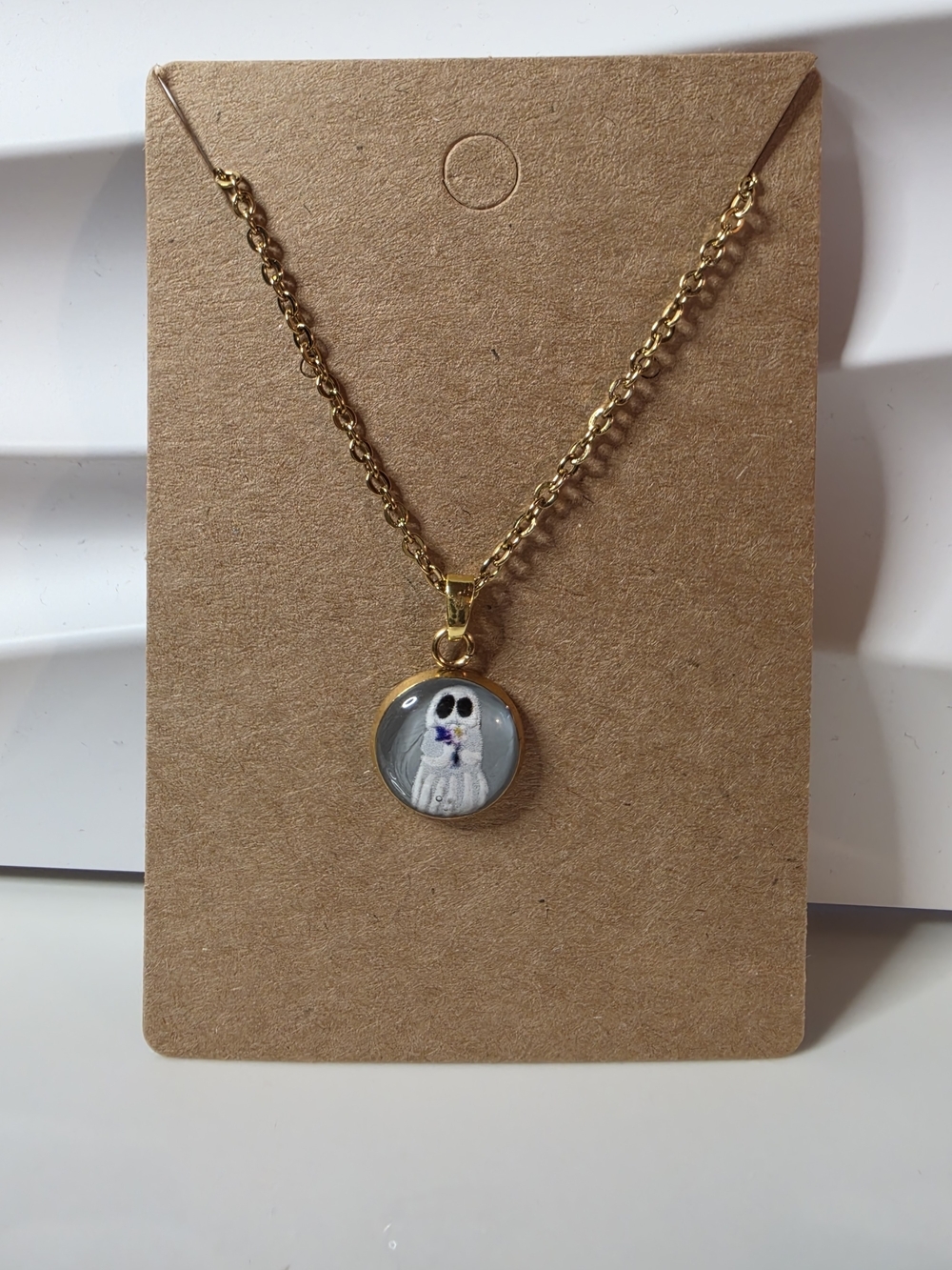Handmade Necklace - Ghost